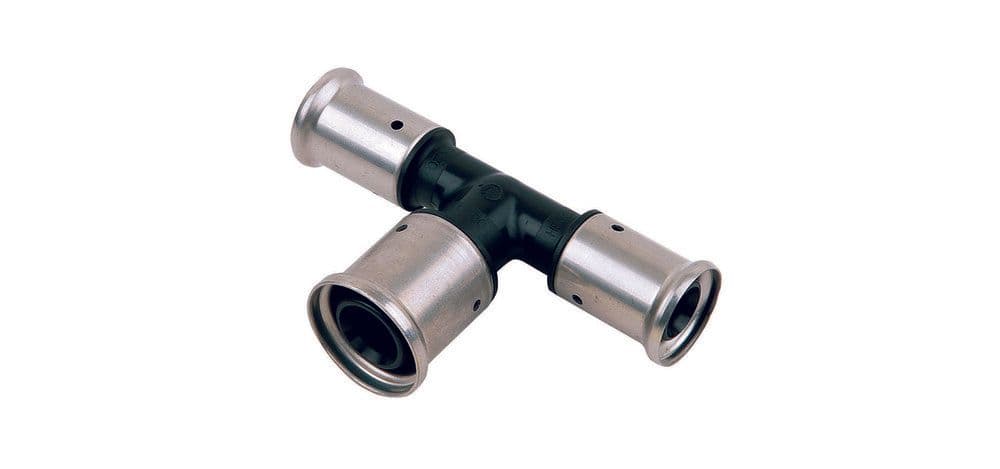 Henco PVDF tee réduit 40-26-40 vue 1