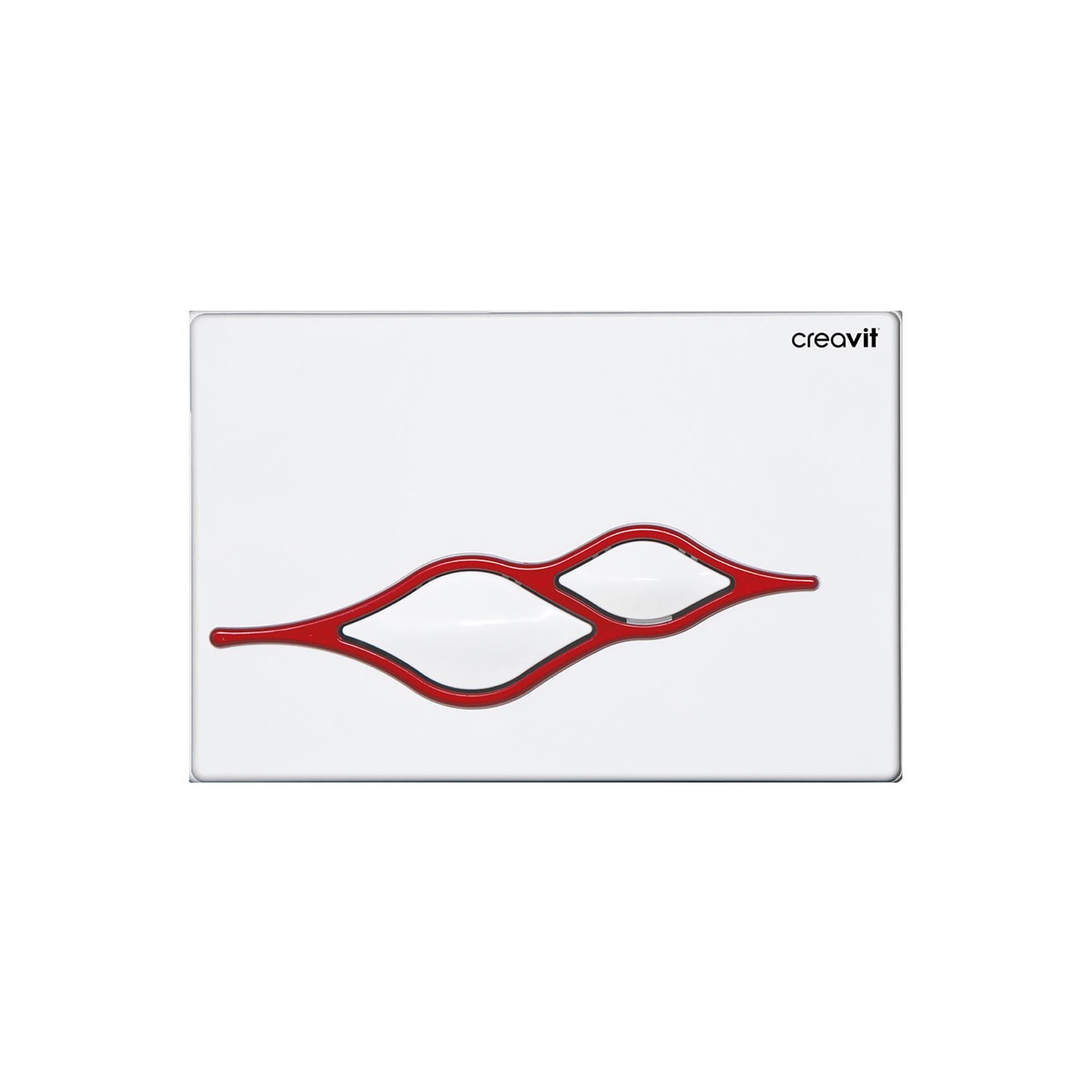 PLAQUE DE COMMANDE BLANC-ROUGE vue 1