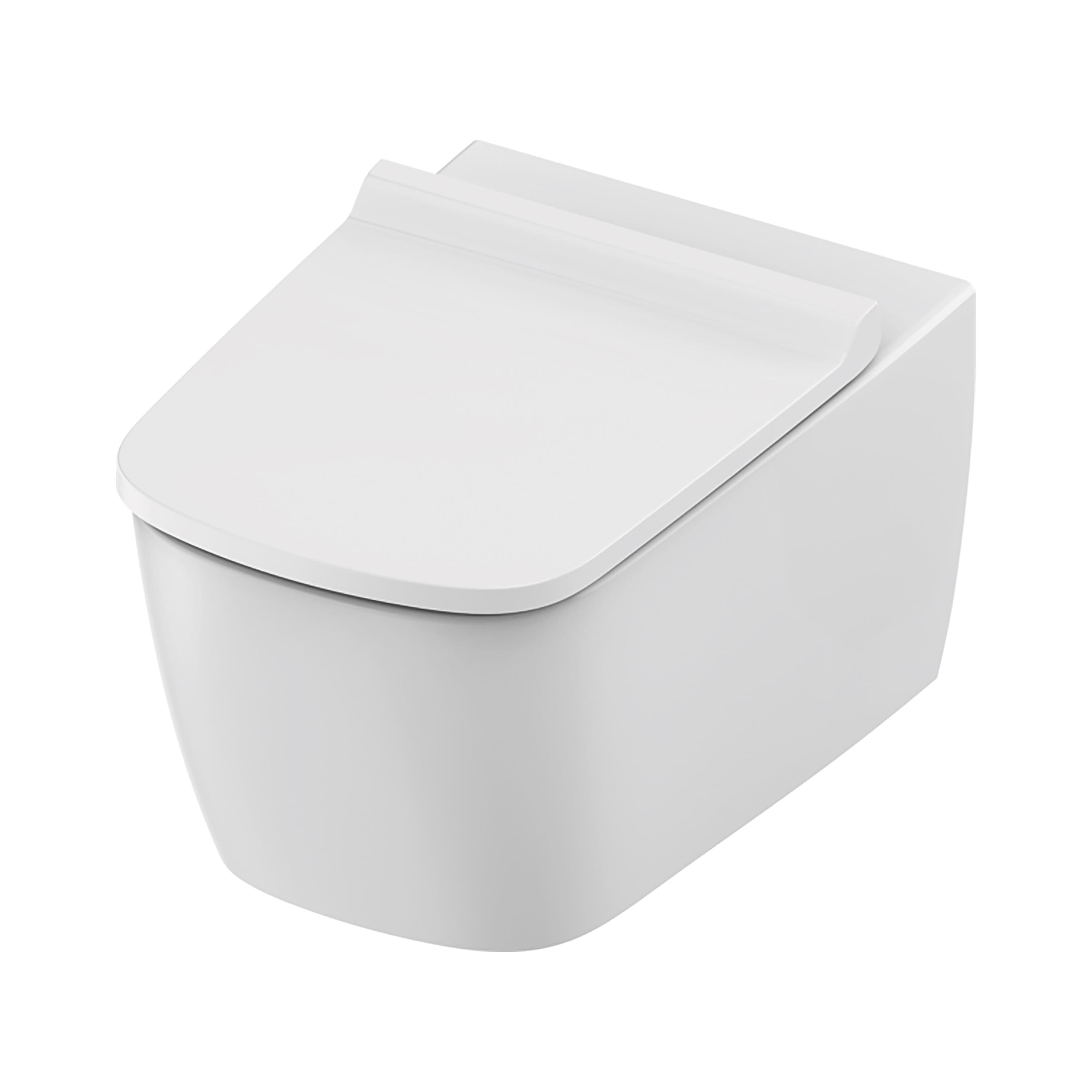 TECENEO HANGTOILET - MET SLIM DESIGN ZITTING - 54 CM - GLANZEND WITH vue 1