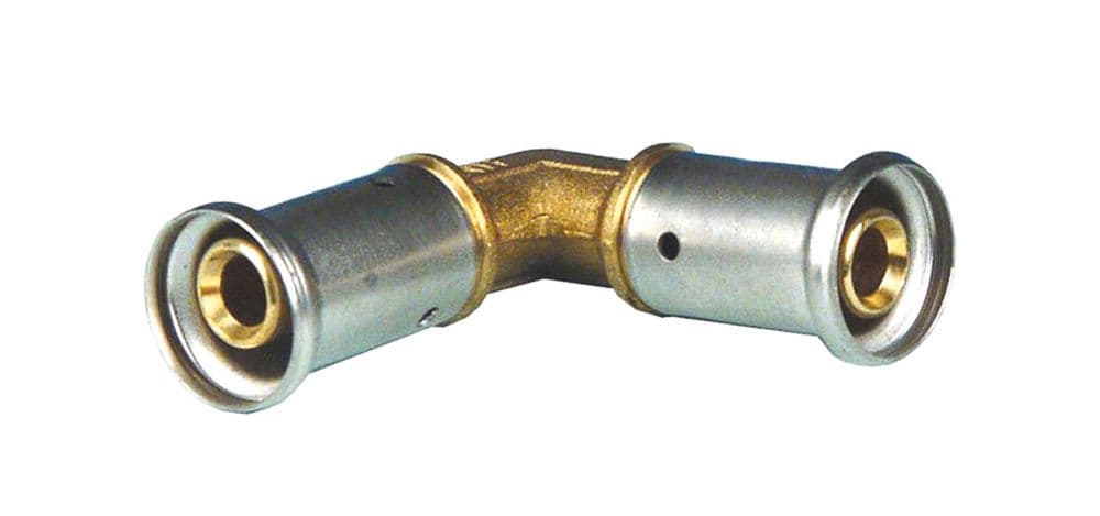 Henco knie 90° 16-16 vue 1
