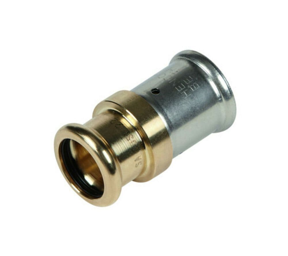 Henco fitting PEX-CU 20-18 V/M profil vue 1
