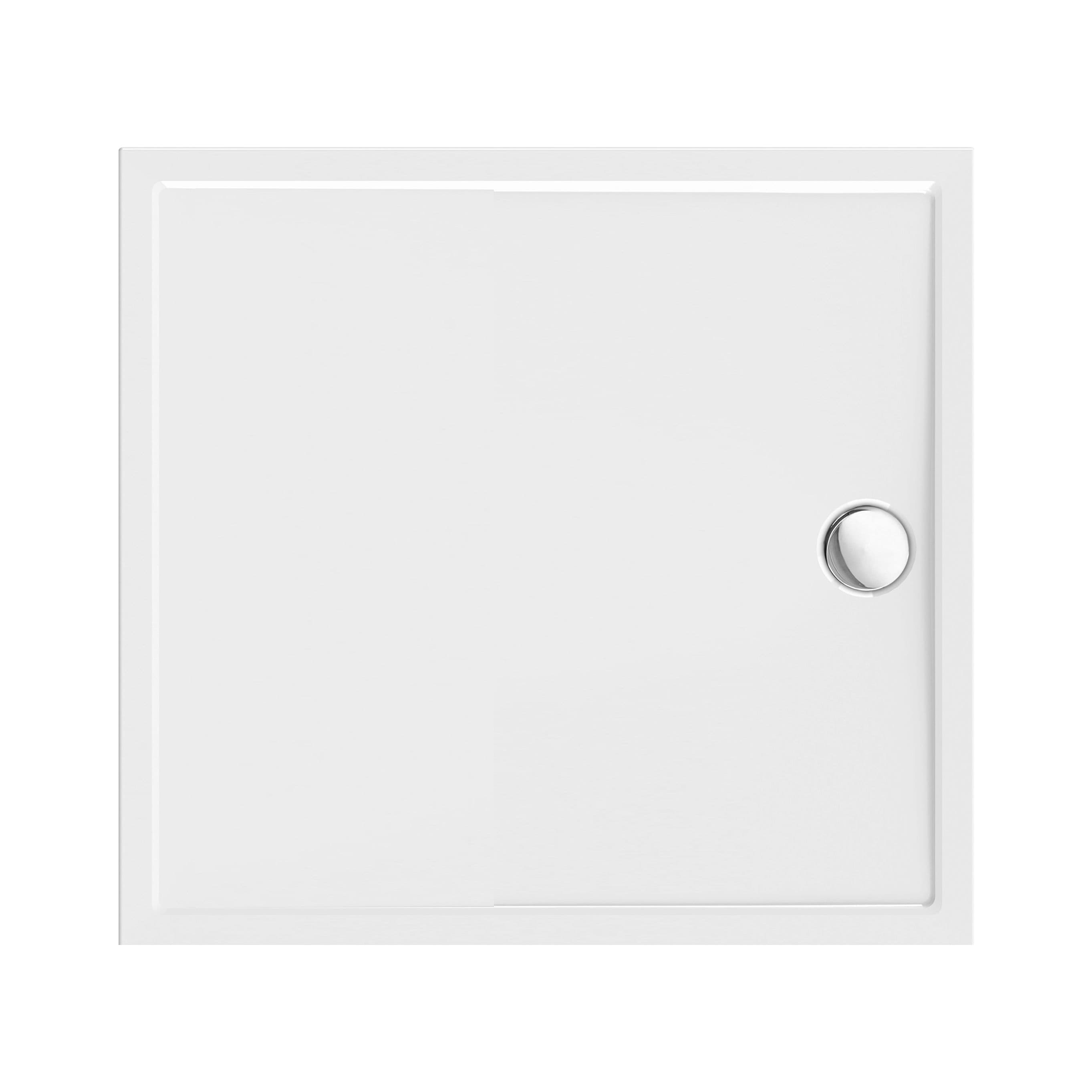 ALONI RECEVEUR DE DOUCHE - CARRÉ - ACRYLIQUE - 80X80X4 CM - BLANC BRILLANT vue 1