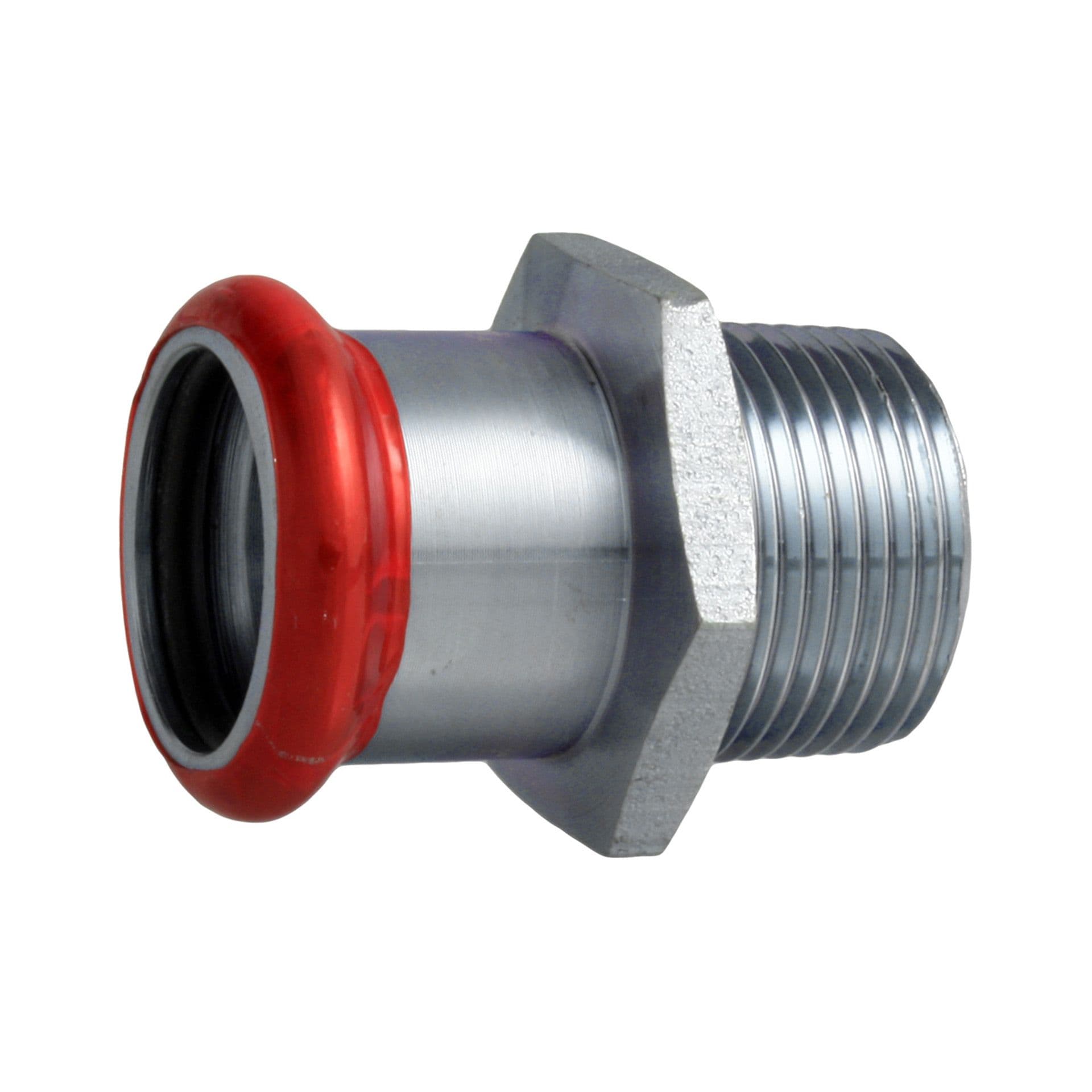 PRESS ACIER 'M 'GALVANISÉ RACCORD DROIT M1 X 28 MM C81RFLBP vue 1