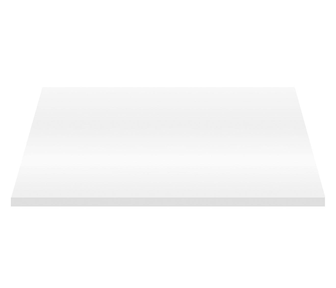 ALONI TABLETTE EN MDF (76.4X45.5X2.6 CM) - BLANC BRILLANT vue 1