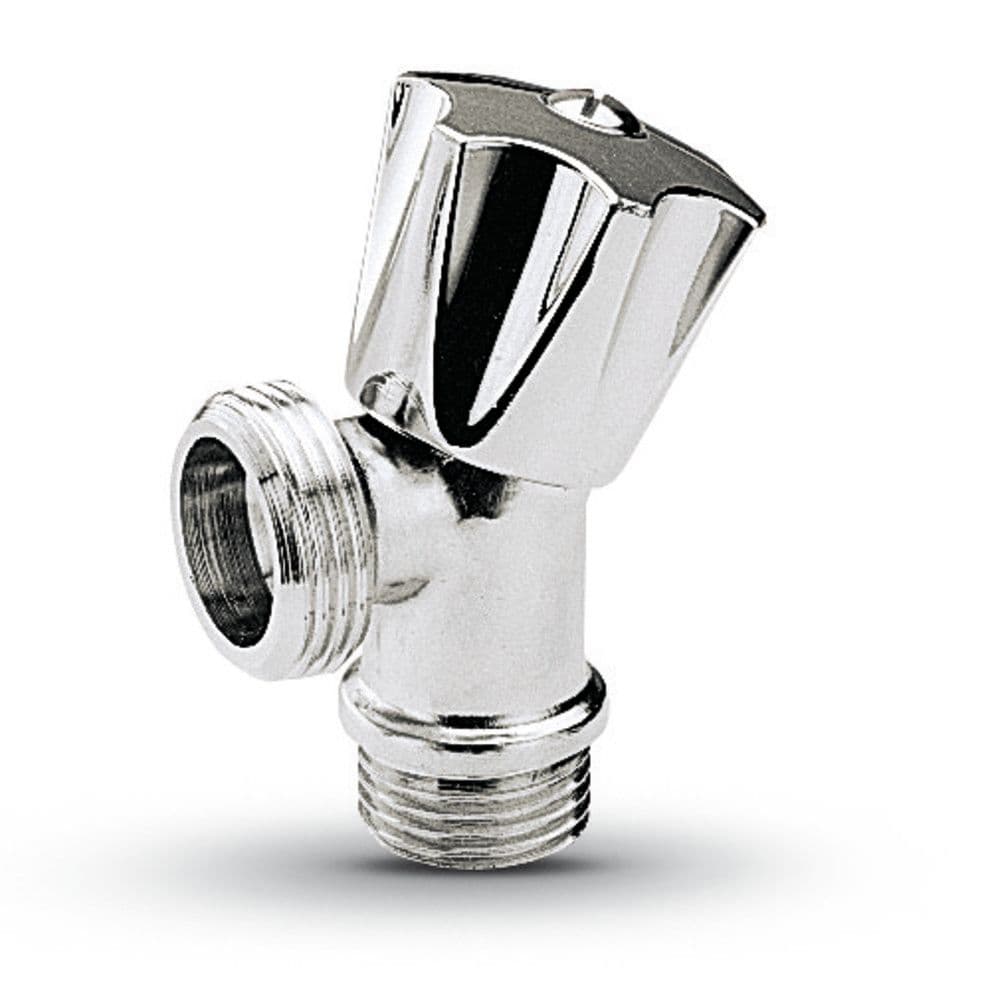 Van Marcke Pro robinet équerre pour machine à laver 1/2Mx3/4M chromé vue 1