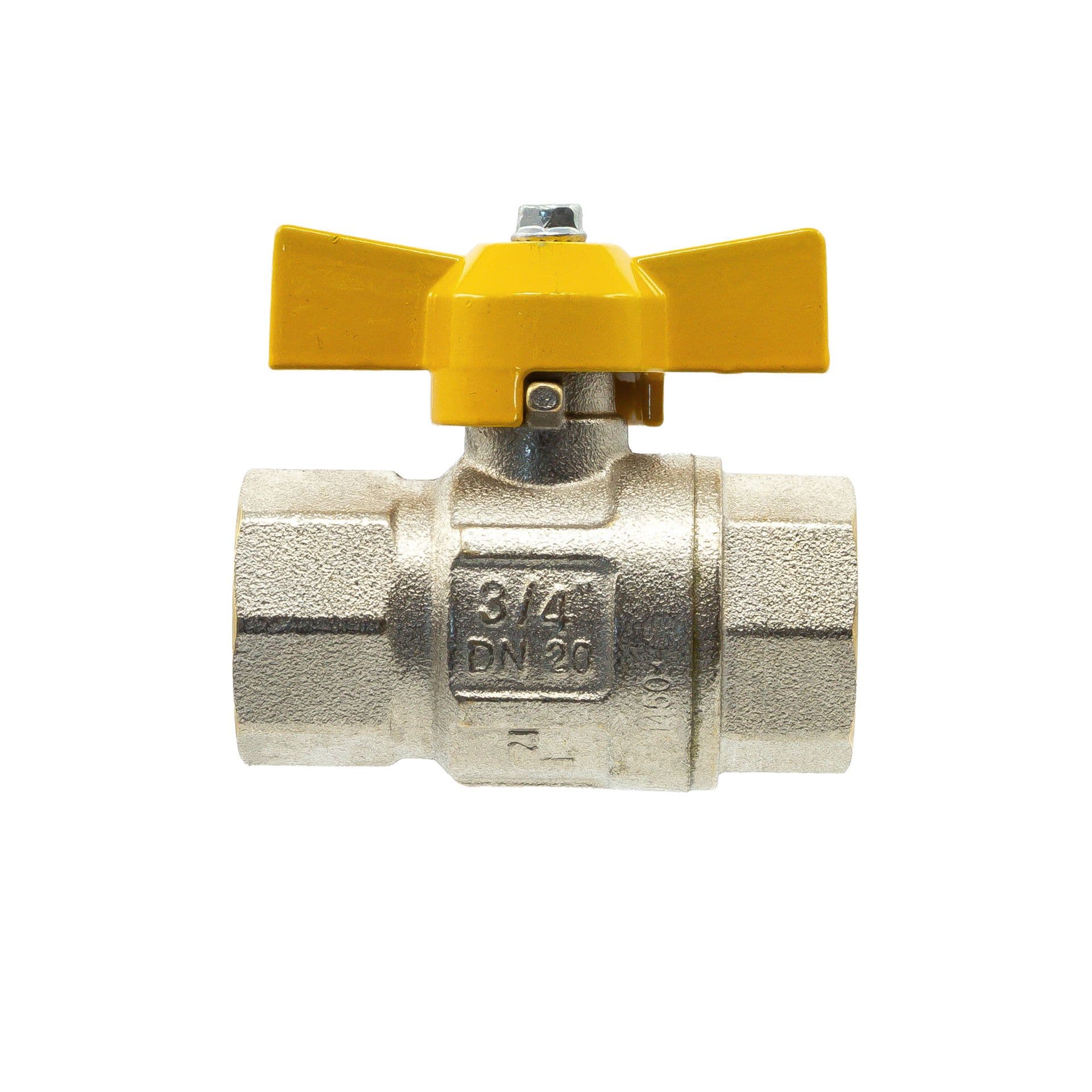 ROBINET GAZ NATUREL AGREE ARGB FF PAPILLON (RÉF ITAP068B012) 1/2" EAN vue 1