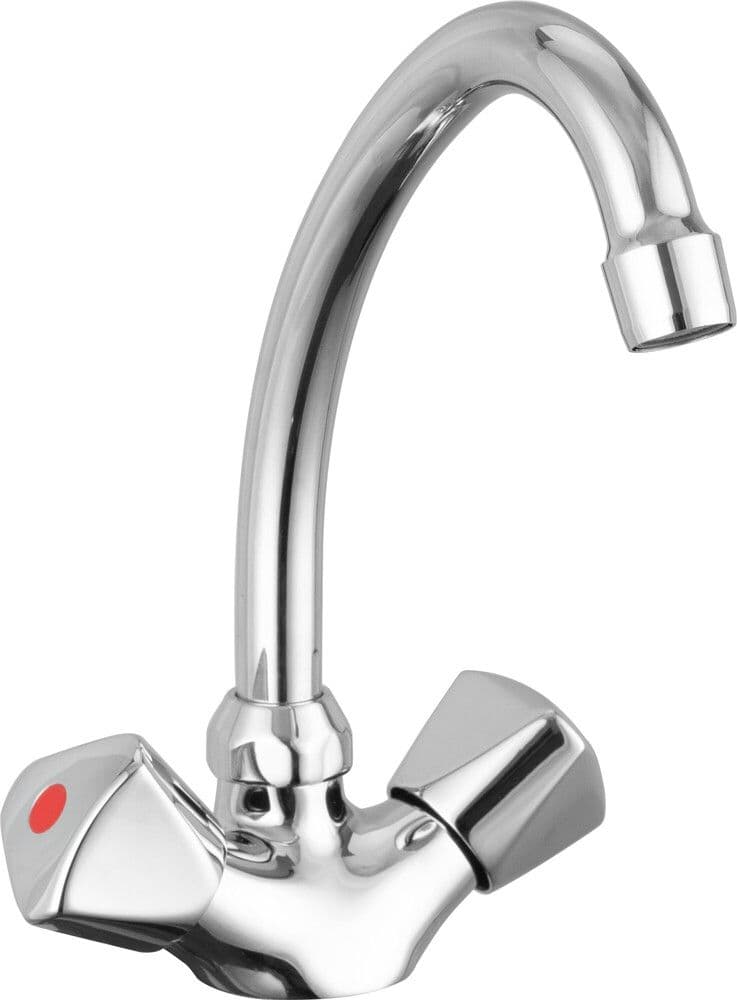 GO Van Marcke Rhone mixer washbasin without waste vue 1