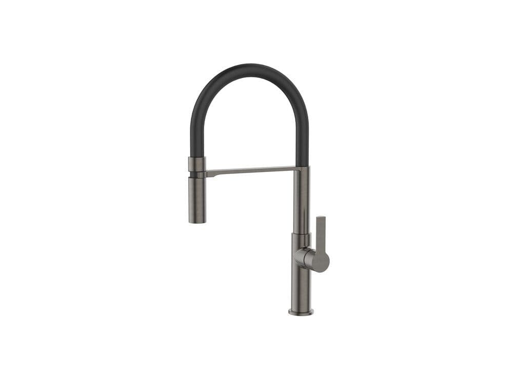 GO Van Marcke Verona eengreepsmengkraan keuken geborsteld gun metal vue 1