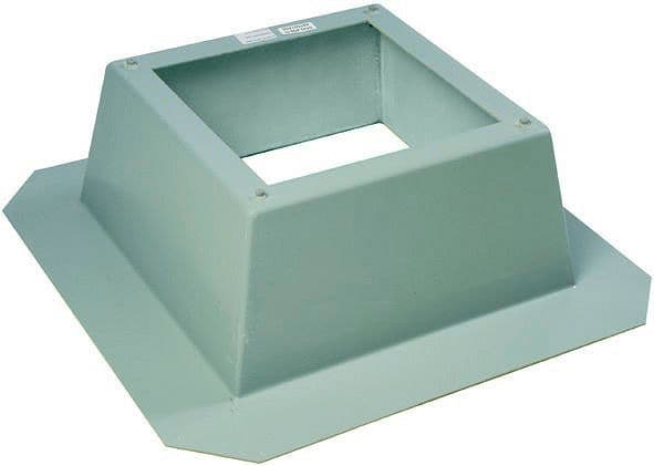 DAKOPSTAND PLAT DAK GLASVEZELVERSTERKT POLYESTER DOS 245 ZEHNDER vue 1