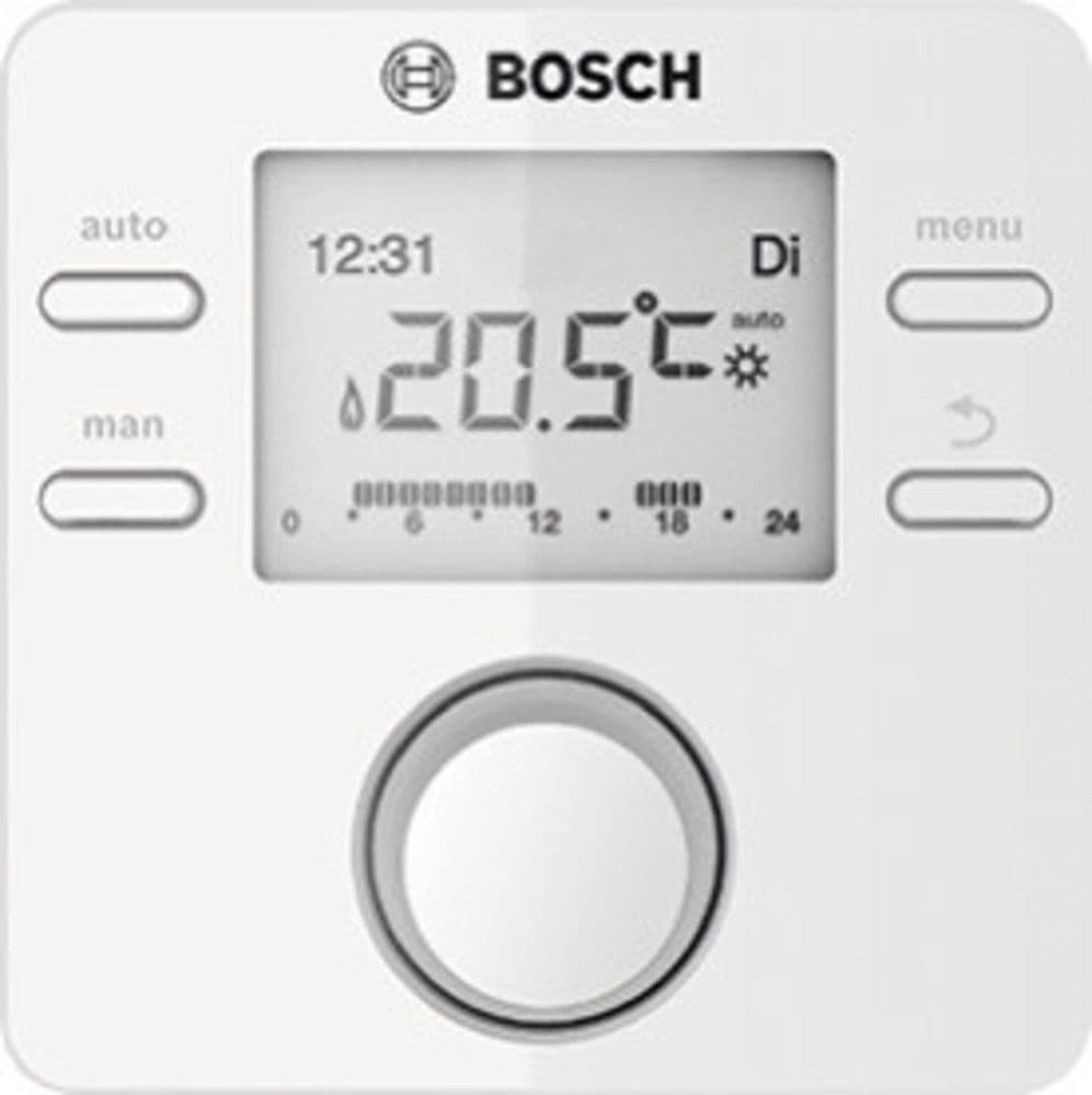 Bosch CW 100 thermostat d'ambiance modulant without fil vue 1