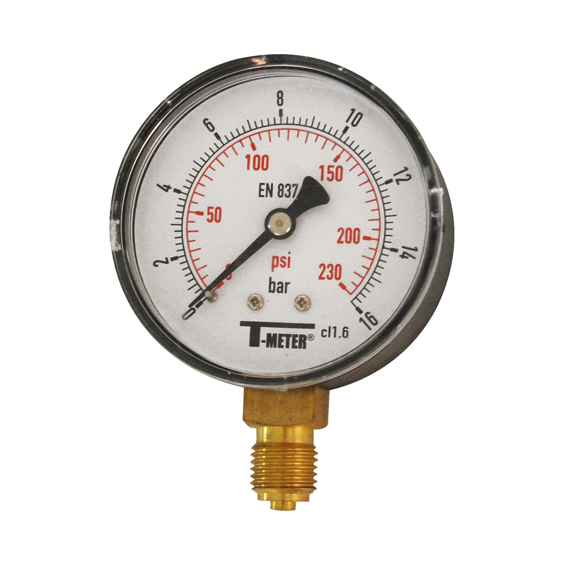 MANOMETRE RADIAL 6314 16BAR vue 1
