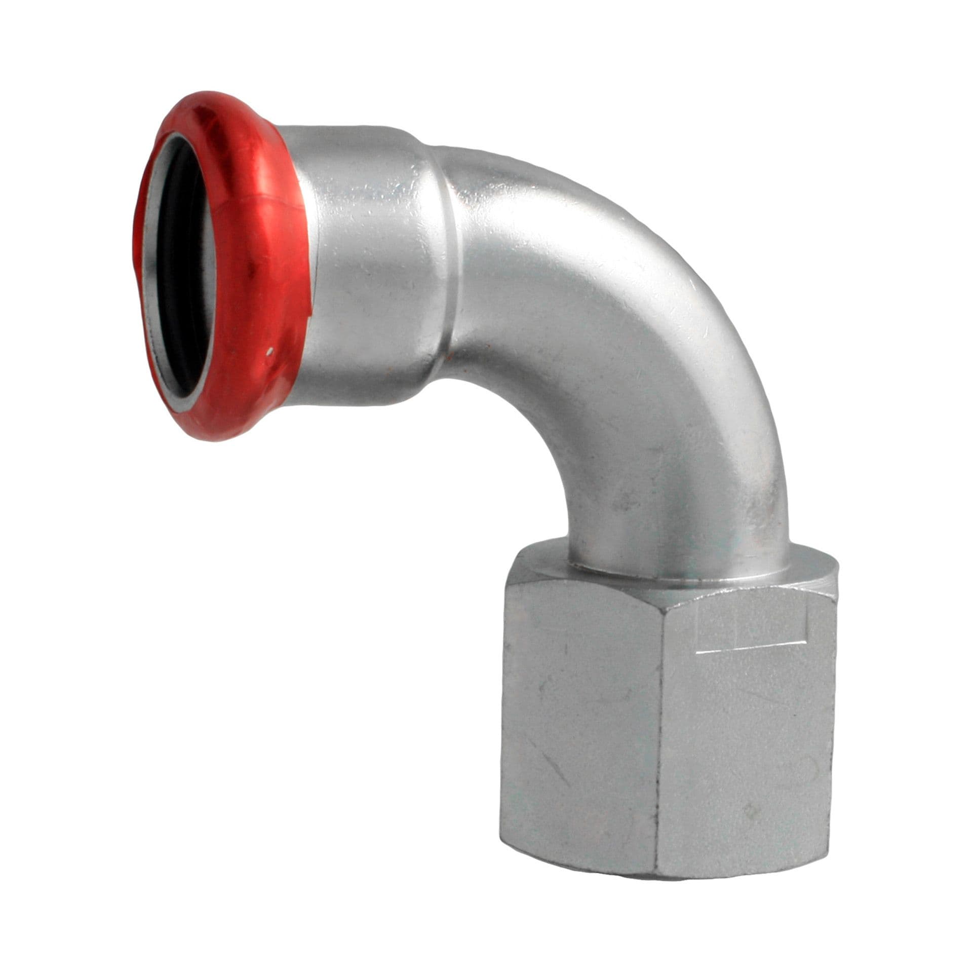 PRESS ACIER 'M 'GALVANISÉ COUDE 90° M3/4 X 22 MM C83QELBP vue 1