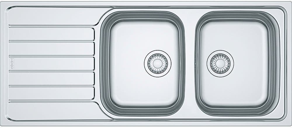 INBOUW SPOELTAFEL SPARK FRANKE 2BAK+VERLEK 1160-500MM vue 1