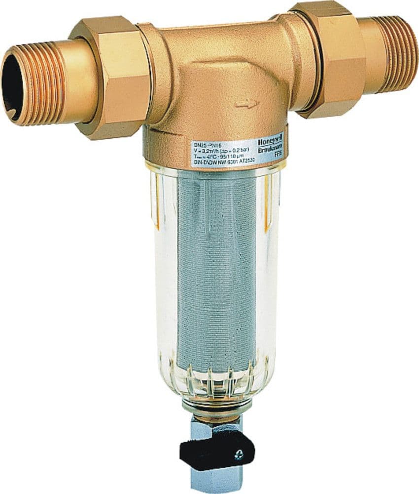 Resideo MiniPlus FF06 leidingwaterfilter 3/4" vue 1