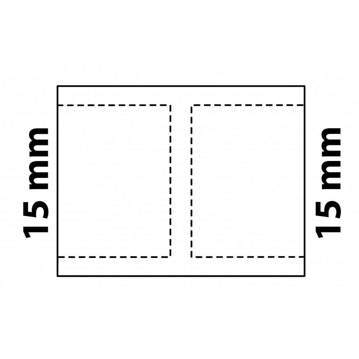 989093055 CU manchon double, vierge, 15 mm, 2 manchons, (5270)
