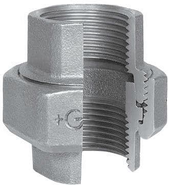 GALVA RACCORD UNION GF FF NR 340 2"1/2