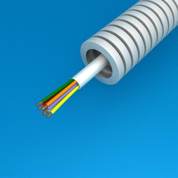 Tube précâblé alarme 6 x 0.22 diamètre 16mm sur bobine de 300m