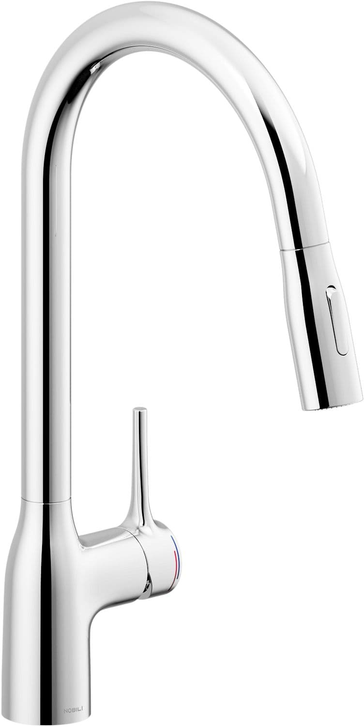 MITIGEUR CUISINE MANIA NOBILI +DOUCHETTE 2-JET CHROME