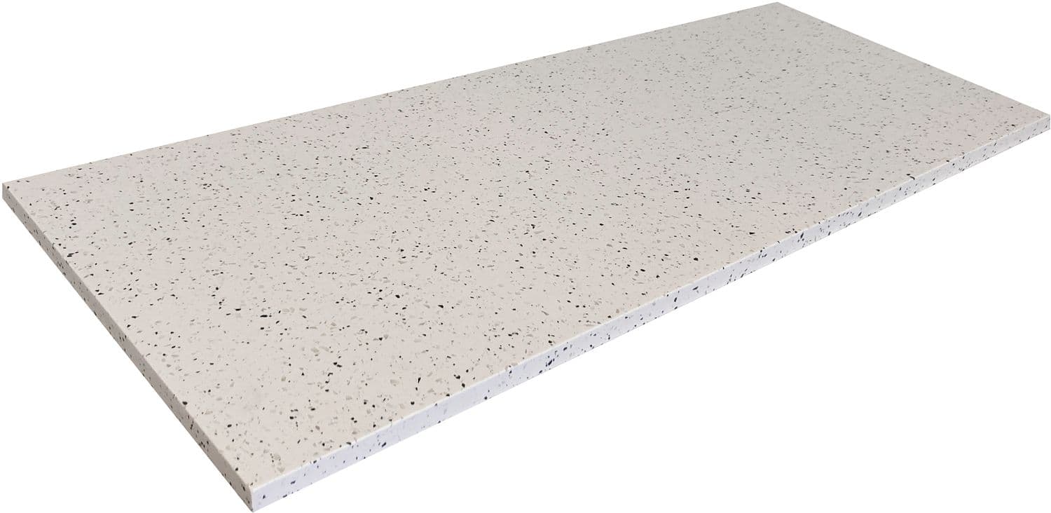TABLETTE POUR LAVABO A POSER 180X50CM SOLID TERRAZZO