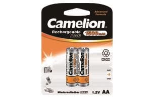 Camelion - pile rechargeable Ni-Mh - AA / LR6 - 1500mAh - 2 pièces