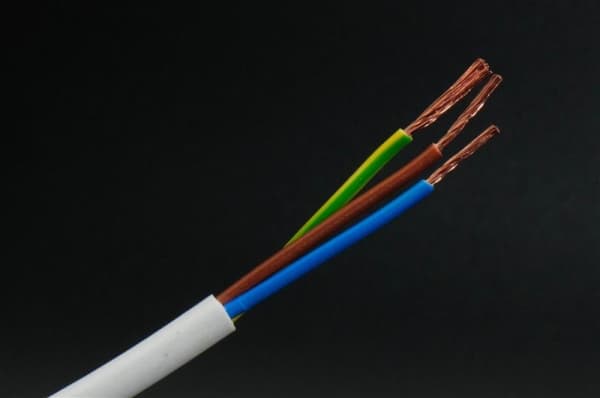 Vtlb 3 G 0.75 Blanc (H03VV-F) en rouleau de 100m