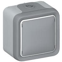 Plexo sortie de câbles complet Gris
