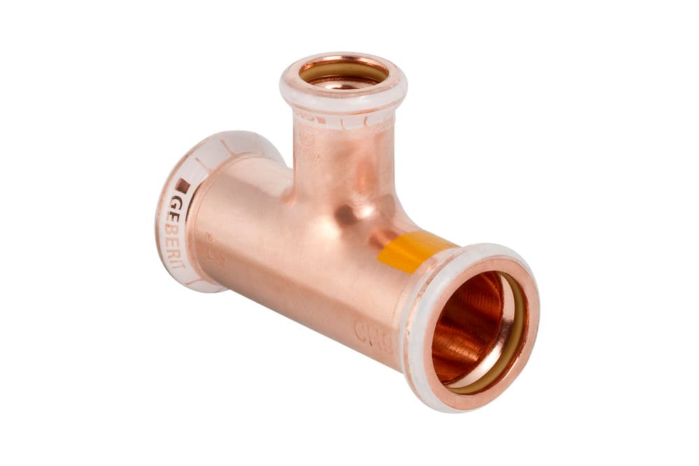 Geberit Mapress raccord à sertir en cuivre pour gaz Té réduit 35-28-35