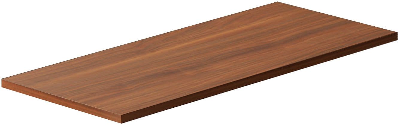 TABLETTE POUR LAVABO A POSER MOLTO 120X50CM NOYER