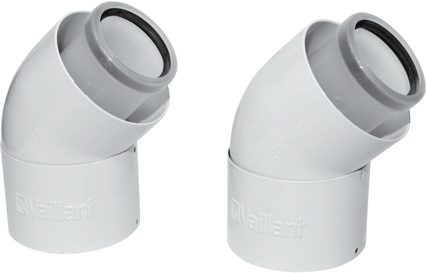 2 COUDES CONCENTRIQUES VAILLANT ECOTEC 45° 60-100