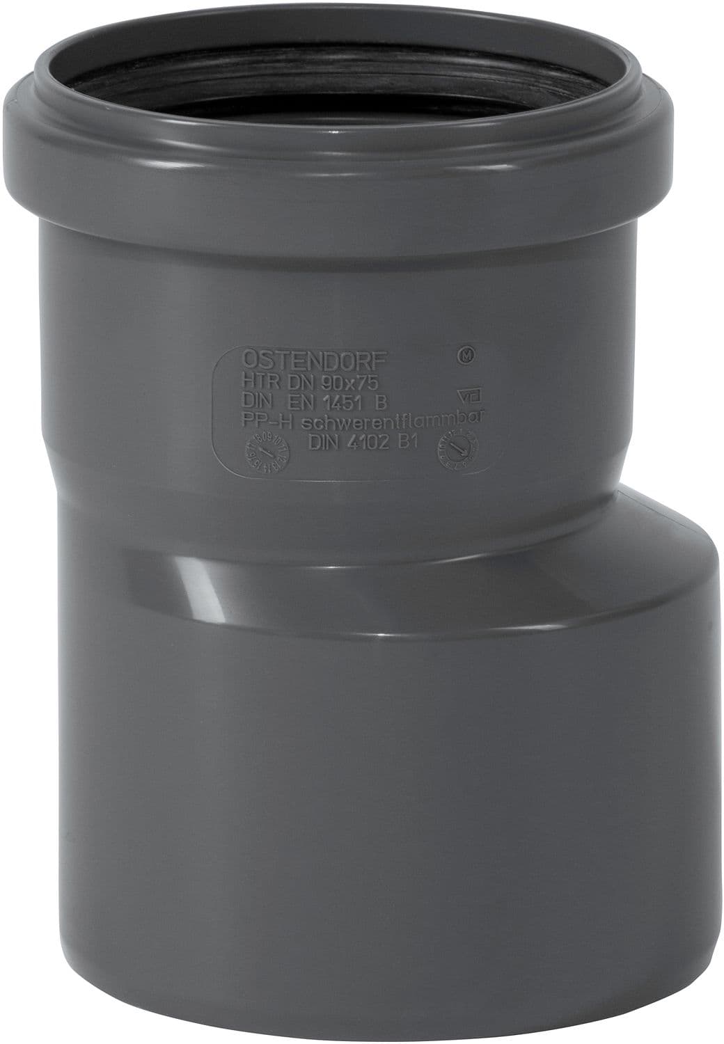 REDUCTION MF 90-75MM PP HT-SAFE OSTENDORF