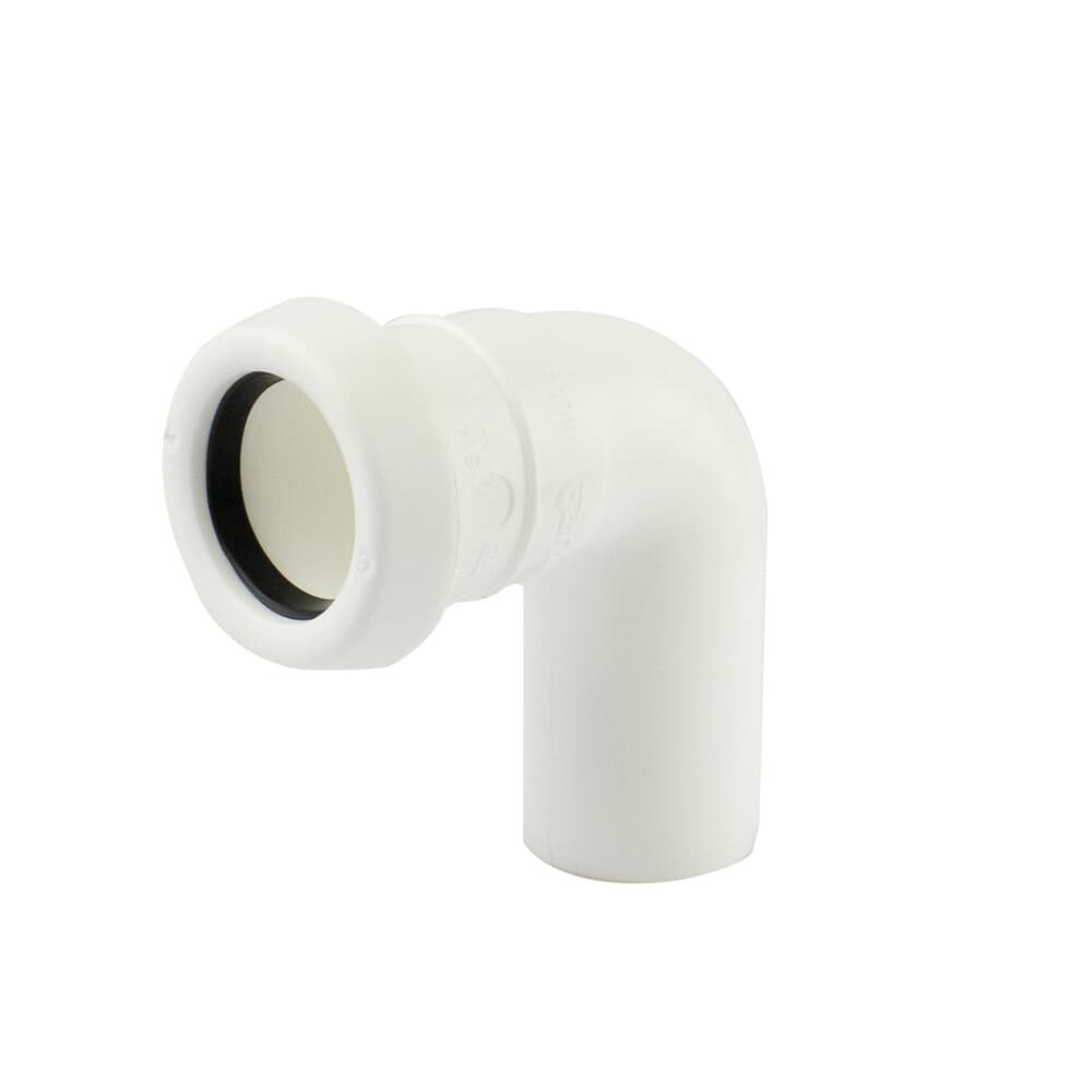 Pipelife raccord en PP coude sanitaire M/S 90 32 blanc