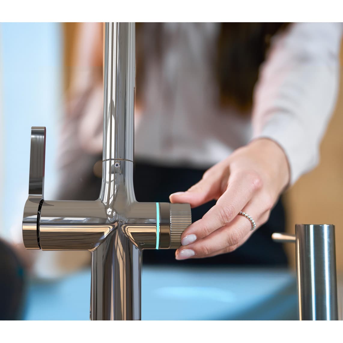99900 AQUASTAR PREMIUM spoelwater mengkraan plus koel- en filtersysteem, chroom