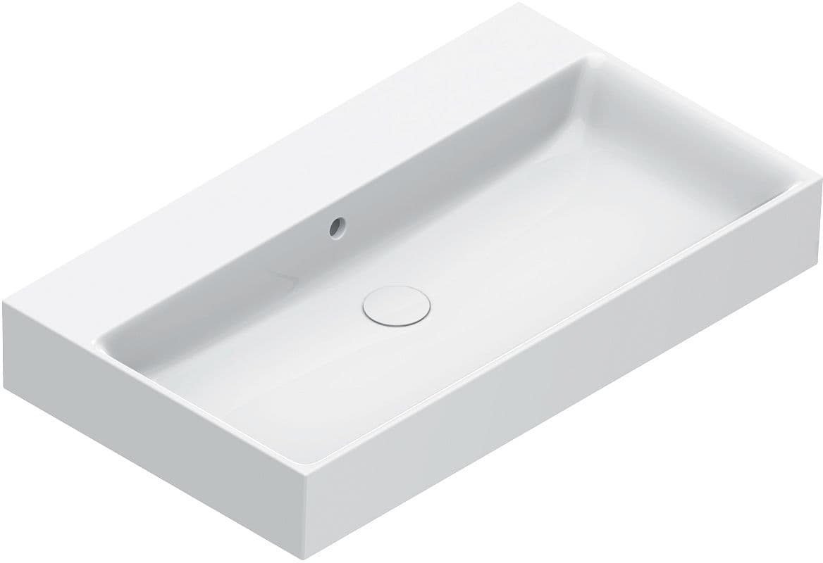 LAVABO PREMIUM CATALANO CATAGLAZE+ 80X47CM BLANC