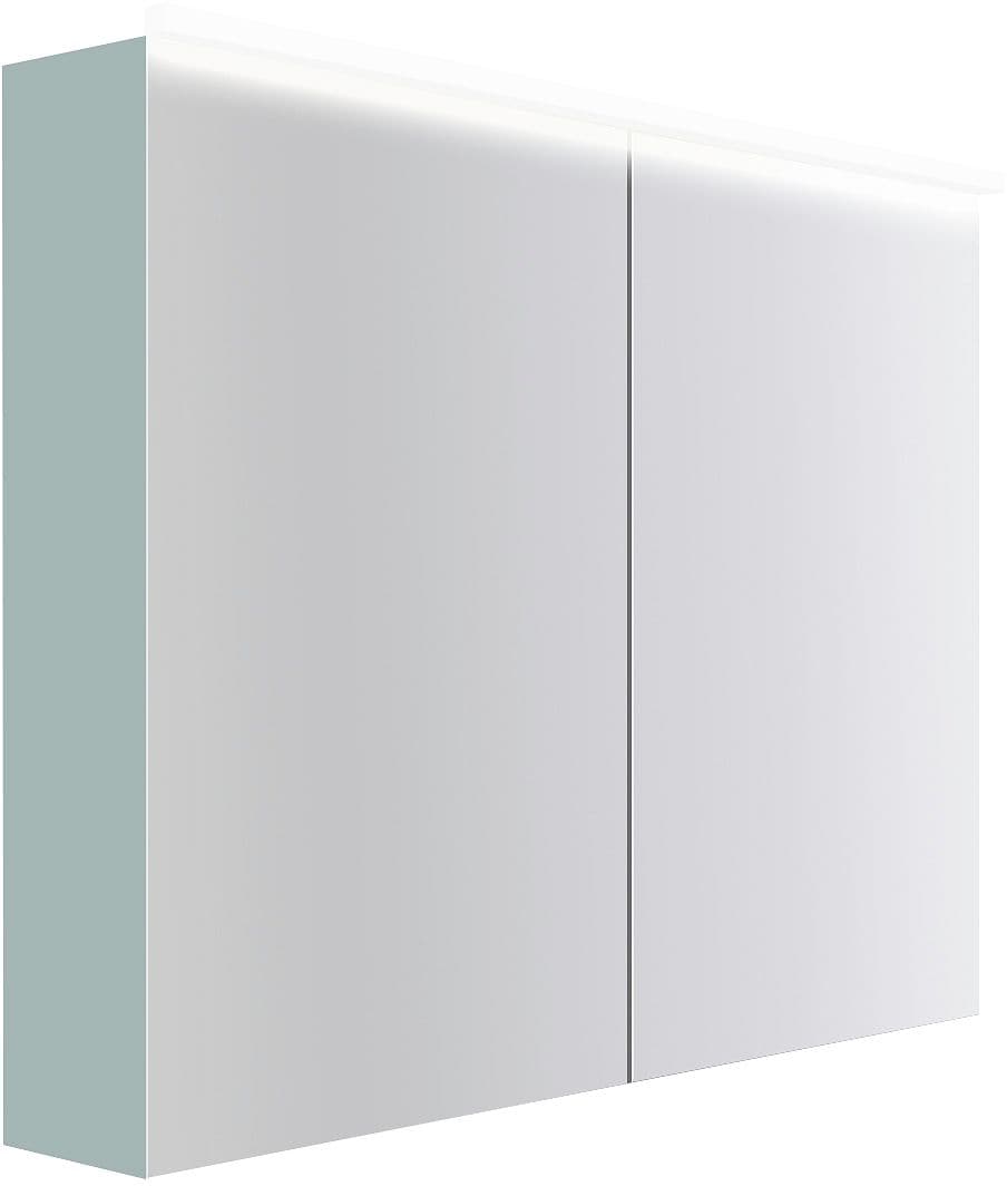 ARMOIRE TOILETTE COFFEE 2 PORTES 1000MM 4250K BLUE AZUR DOUX MAT