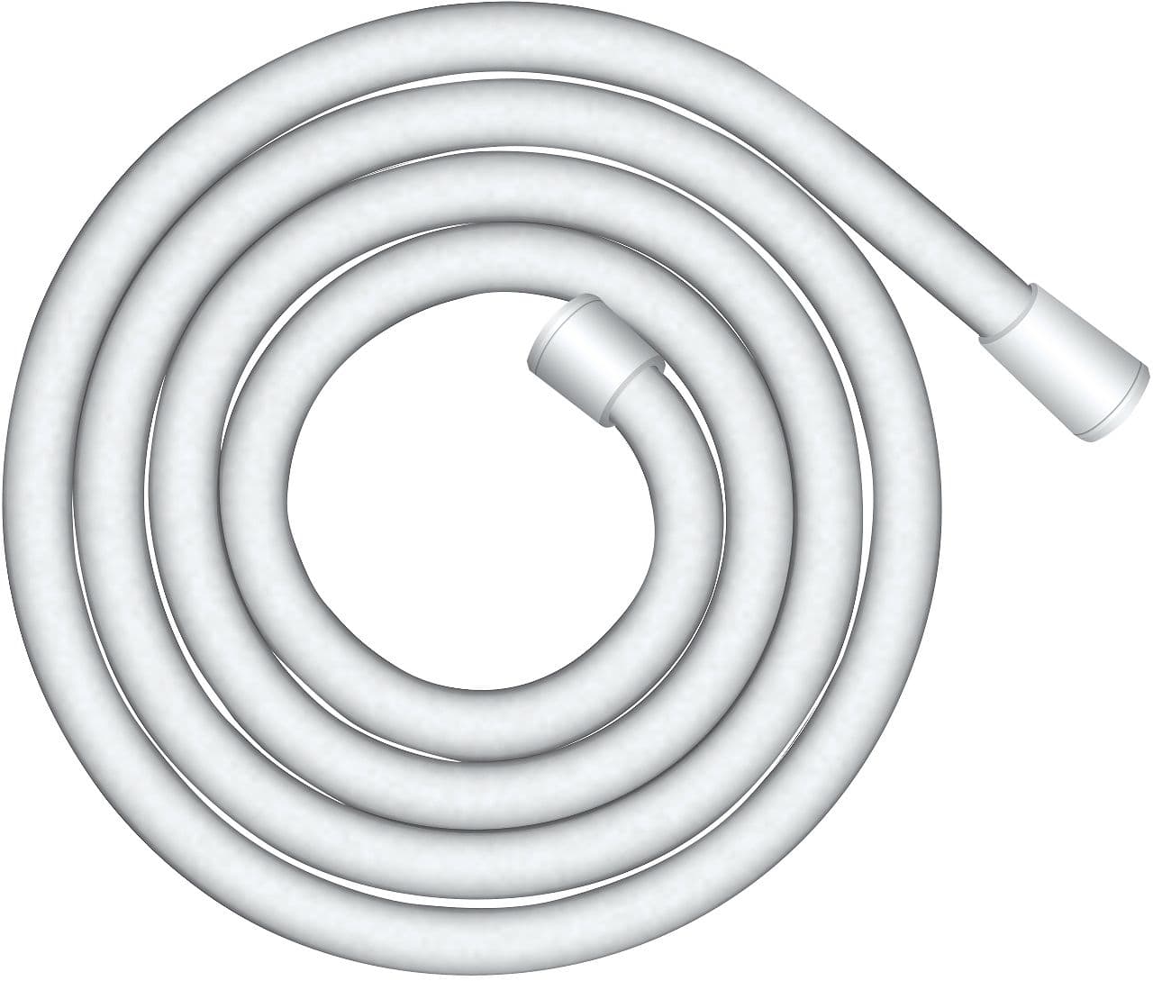 FLEXIBLE ISIFLEX HANSGROHE 125-1/2"-1/2" BLANC