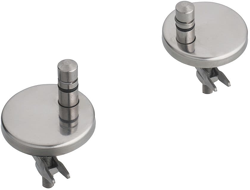 SET DE FIXATION POUR SIEGE WC GREEN CATALANO SFERA/ZERO 46 AVANT 09/24 INOX