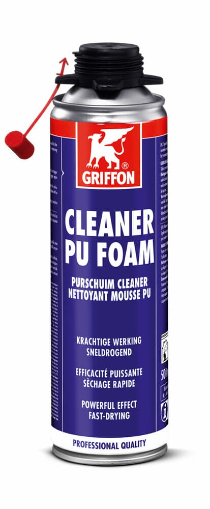 Griffon PU-Foam cleaner pour nettoyer le pistolet PU-Foam 500ml