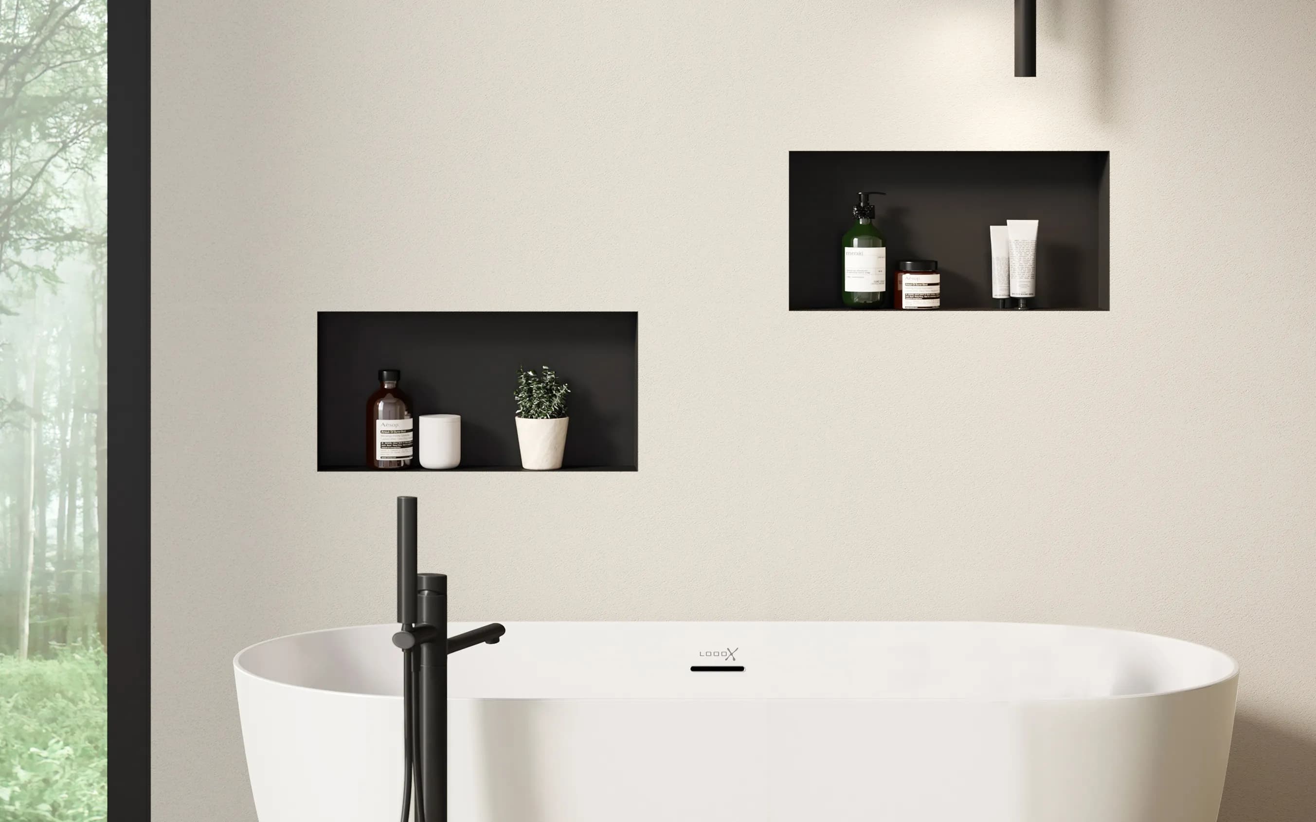 INBOUW COLOUR BOX LOOOX 30X15X10CM RVS