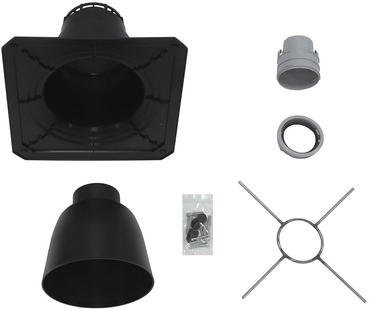 COUVRE CHEMINEE VAILLANT 80MM FLEXCONDENS ALUMINIUM/PP