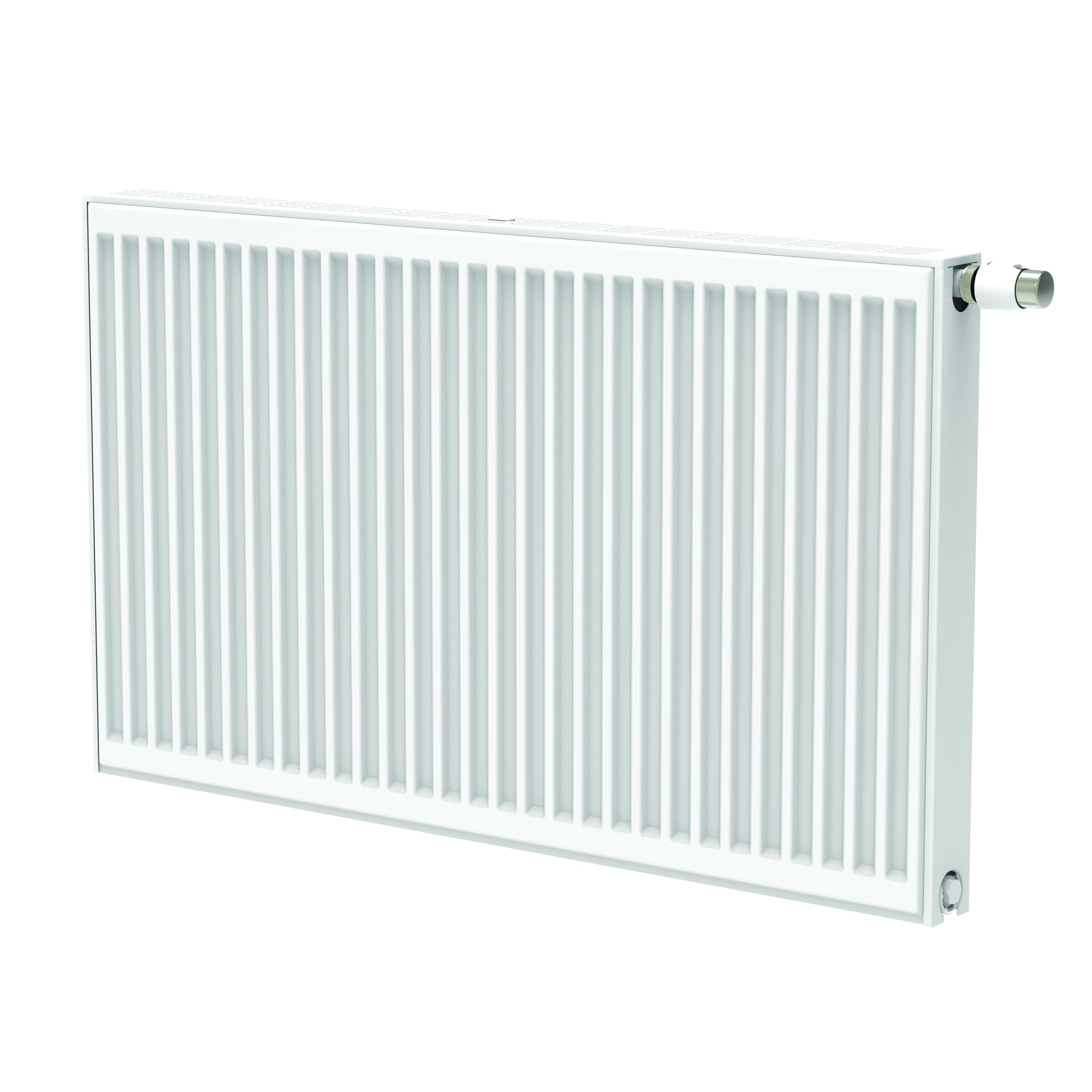BELRAD RADIATEUR PANNEAU - T22 - 6 RACCORDEMENTS - 500X600MM - 896W - BLANC BRILLANT