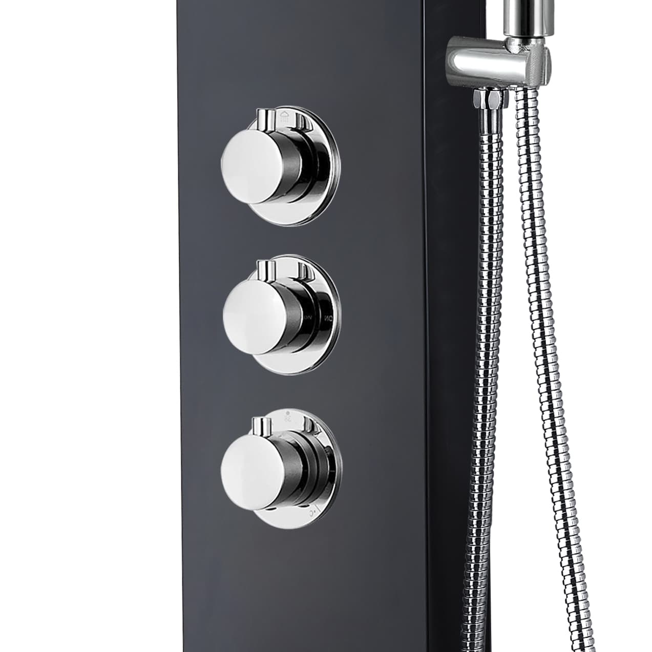 COLONNE DE DOUCHE THERMOSTATIQUE NOIR