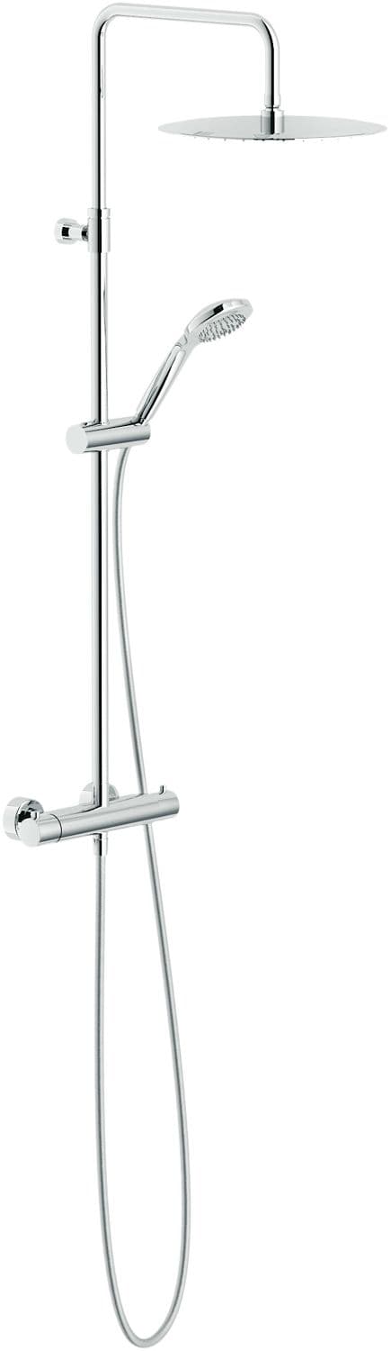 COLONNE DE DOUCHE+THERMOSTAT NORDICA 2.0 ECO 9L/MIN 30CM CHROME