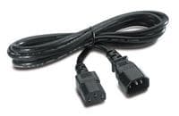 Cordon d'alimentation IEC C13 - IEC C14 2.5m 90 - 250V Noir