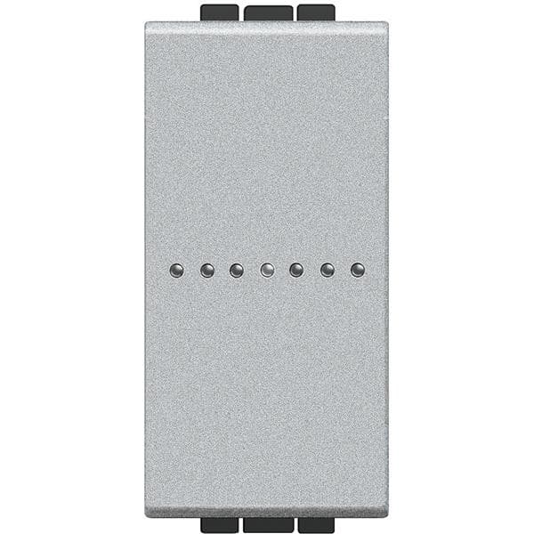 LivingLight - interrupteur unipolaire axial 16AX 250V 1 module bornes automatiques Tech