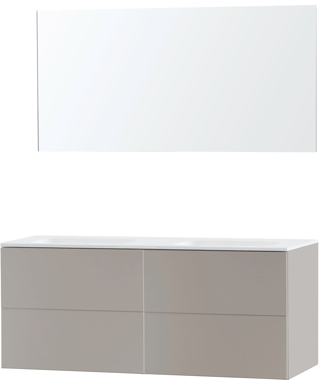 MBL.PURO DUO GRIS 140 SOLID MOLTO MIROIR