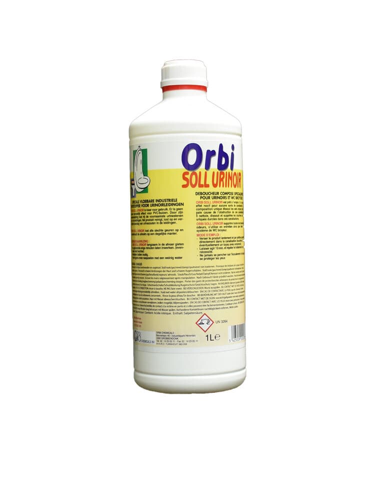 Orbi Soll déboucheur pour urinoir 1L