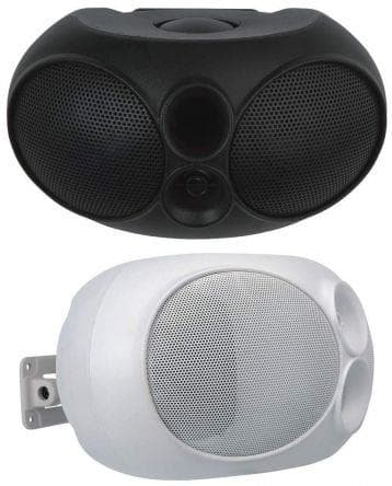 E5T, haut-parleur apparent 2 voies waterproof, 100V / 20W / 16Ohm, Blanc