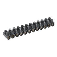 Barrette Suprem multibrins capacité 4mm² - 25A maxi - Noir
