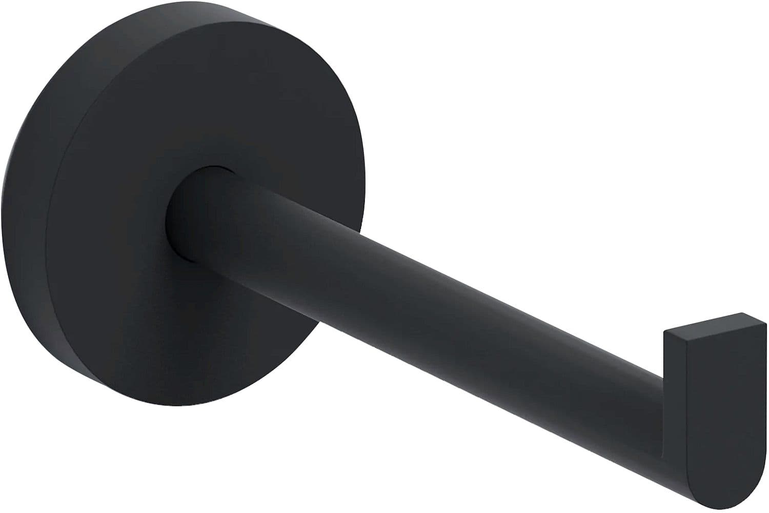PORTE-ROULEAU RESERVE PERPENDICULAIRE FLAT CLOU NOIR MAT