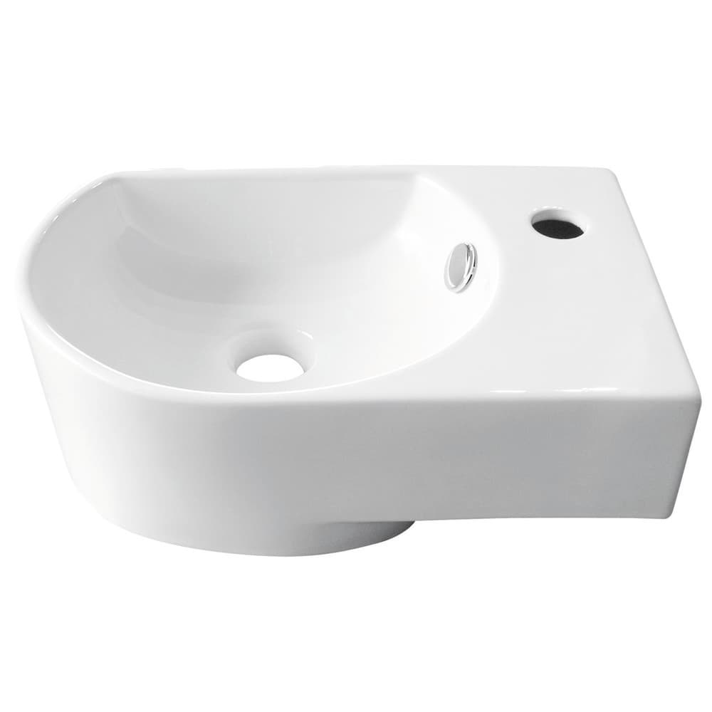 GO by Van Marcke Flexy lave-mains droite 41x27x14,2 cm blanc
